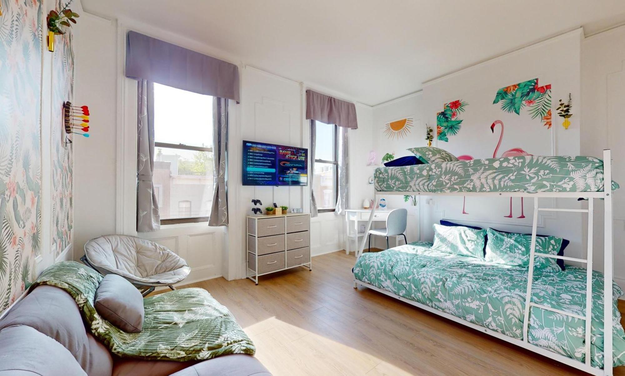 Garden Street Retreat Close To Nyc Sleeps 6 Hoboken Exterior foto